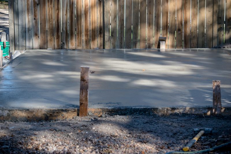 Concrete Pad Installation detail
