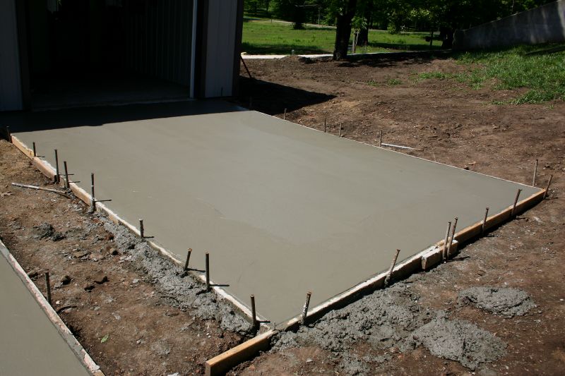Concrete Pad Installation detail