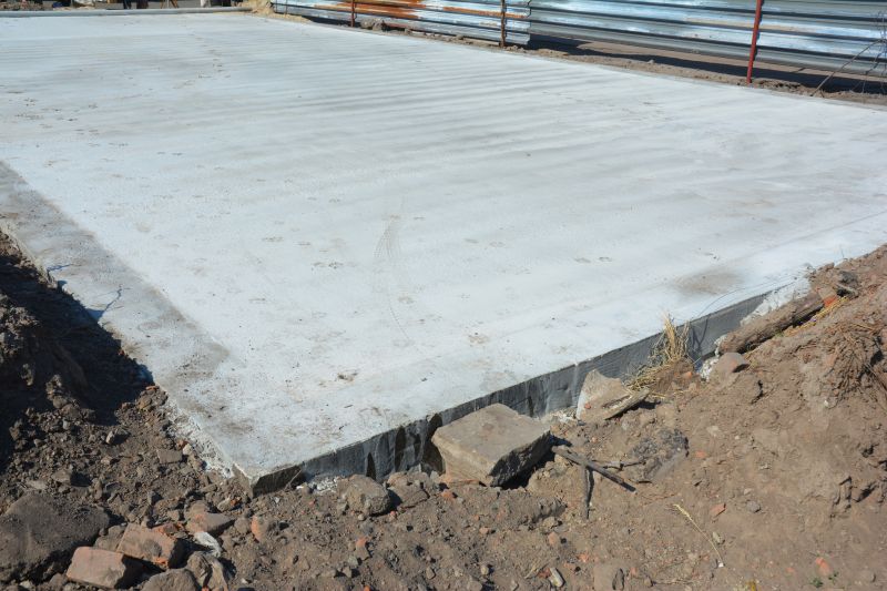Concrete Pad Installation detail